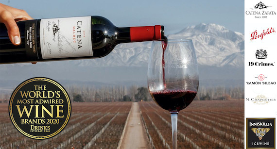 The World's Most Admired Wine Brands 2020: Catena Zapata Named Best 